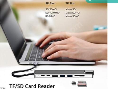 Daytona Fix FC-04 6 in 1 Type C to PD Hdmi Usb RJ45 Adaptör 4K Usb 3.0